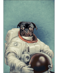 El Astronauta: Mini Retrato Personalizado