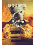 Barking Bad: Mini retrato de perro personalizado