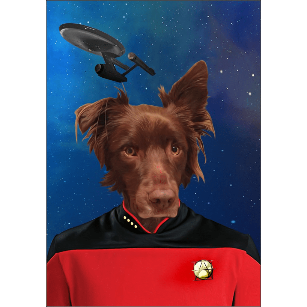 Doggo-Trek: Mini retrato de perro personalizado