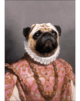 La Archiduquesa: Mini retrato personalizado de mascota