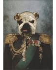 El General: Mini retrato personalizado de mascota