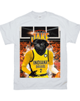 Camiseta personalizada para mascotas con el lema "Indiana Pacers Doggos"