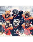 Póster personalizado para 6 mascotas "Denver Doggos"