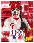 'Philadelphia Pawllies' Personalized Pet Poster