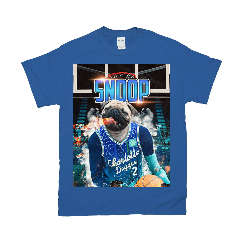 Camiseta personalizada para mascotas &#39;Charlotte Hornets Doggos&#39;