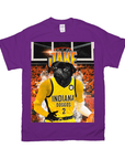 Camiseta personalizada para mascotas con el lema "Indiana Pacers Doggos"