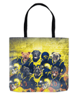 Bolsa de mano personalizada para 6 mascotas 'Michigan Doggos'