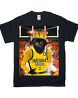 Camiseta personalizada para mascotas con el lema "Indiana Pacers Doggos"