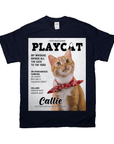 Camiseta personalizada para mascotas 'Playcat'