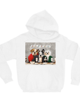 Sudadera con capucha personalizada para 3 mascotas 'Furends'