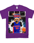 Camiseta personalizada para mascotas 'Dogtroit Pistons'