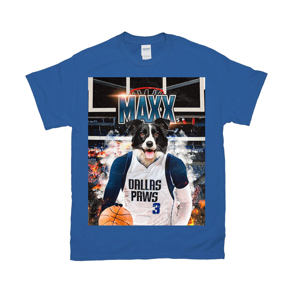 Camiseta personalizada para mascotas con el lema &#39;Dallas Mavericks Doggos&#39;