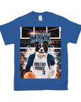 Camiseta personalizada para mascotas con el lema 'Dallas Mavericks Doggos'