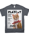 Camiseta personalizada para mascotas 'Playcat'