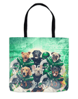 Bolsa de mano personalizada para 6 mascotas 'New York Jet-Doggos'