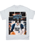 Camiseta personalizada para mascotas con el lema 'Dallas Mavericks Doggos'