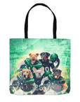 Bolsa de mano personalizada para 5 mascotas 'New York Jet-Doggos'