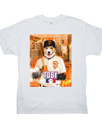 Camiseta personalizada para mascotas de los San Francisco Giants