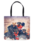 Bolsa de mano personalizada para 5 mascotas 'Chicago Doggos'