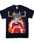 Camiseta personalizada para mascotas 'Washingdog Wizards'