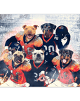 Póster personalizado para 5 mascotas "Denver Doggos"