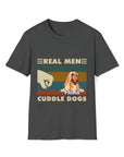 Real Men Cuddle Dogs - Sudadera con capucha