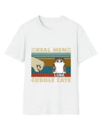 Real Men Cuddle Cats - Sudadera con capucha