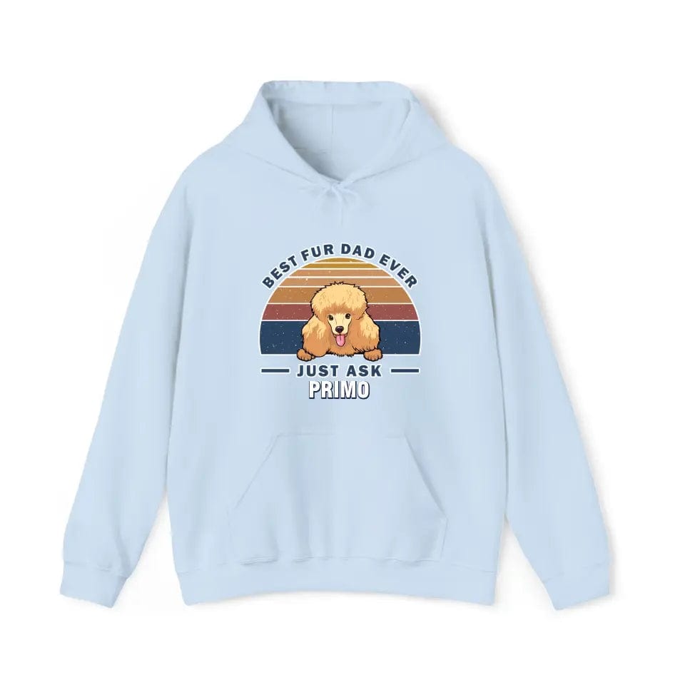 Mejor papá de piel - Sudadera con capucha