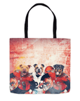 'Cincinnati Doggos' Personalized 3 Pet Tote Bag