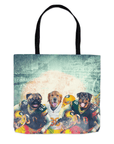 'Green Bay Doggos' Personalized 3 Pet Tote Bag