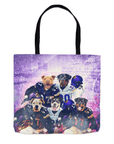 Bolsa de mano personalizada para 5 mascotas 'Minnesota Doggos'