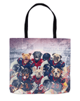 'Houston Doggos' Personalized 6 Pet Tote Bag