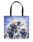 'Indianapolis Doggos' Personalized 5 Pet Tote Bag