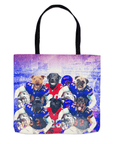 Bolsa de mano personalizada para 6 mascotas 'Buffalo Doggos'