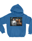 Sudadera con capucha personalizada para 3 mascotas 'Star Woofers 3'