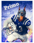 Póster personalizado para mascotas "Indianapolis Doggos"