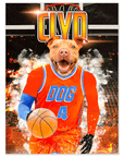 'Okc Thunders Doggos' Personalized Dog Poster