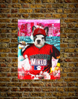 'Arizona Diamondpaws' Personalized Pet Poster