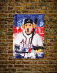 Póster personalizado para mascotas 'Atlanta Dogs'