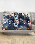 'Las Vegas Doggos' Personalized 6 Pet Blanket