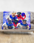 'Buffalo Doggos' Personalized 5 Pet Blanket