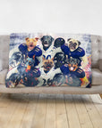 'Baltimore Doggos' Personalized 6 Pet Blanket