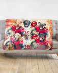 'San Francisco 40Doggos' Personalized 6 Pet Blanket