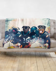 'Philadelphia Doggos' Personalized 3 Pet Blanket