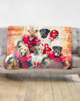 'San Francisco 40Doggos' Personalized 5 Pet Blanket