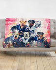 'New England Doggos' Personalized 5 Pet Blanket