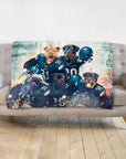 'Philadelphia Doggos' Personalized 5 Pet Blanket