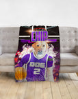 'Sacramento Kings Doggos' Personalized Pet Blanket