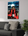 'Bournemouth Doggos Football' Personalized Pet Canvas