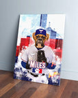 'Texpaws Rangers' Personalized Pet Canvas